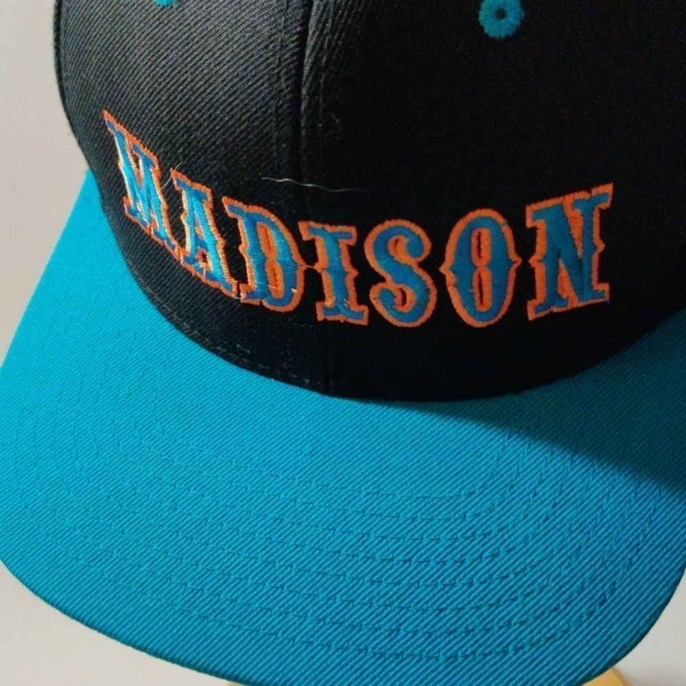 Madison Branded Adjustable Snapback Hat - image 4